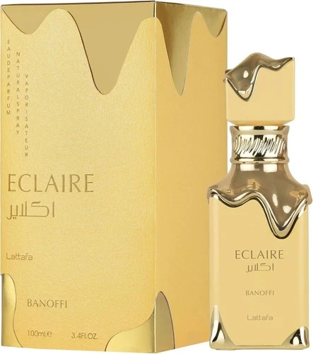 Lattafa Eclaire Banoffi Eau de Parfum 100ml - Sweet Banana Cream Gourmand Scent